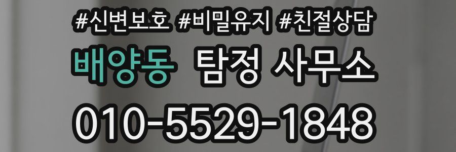 배양동 탐정 사무소