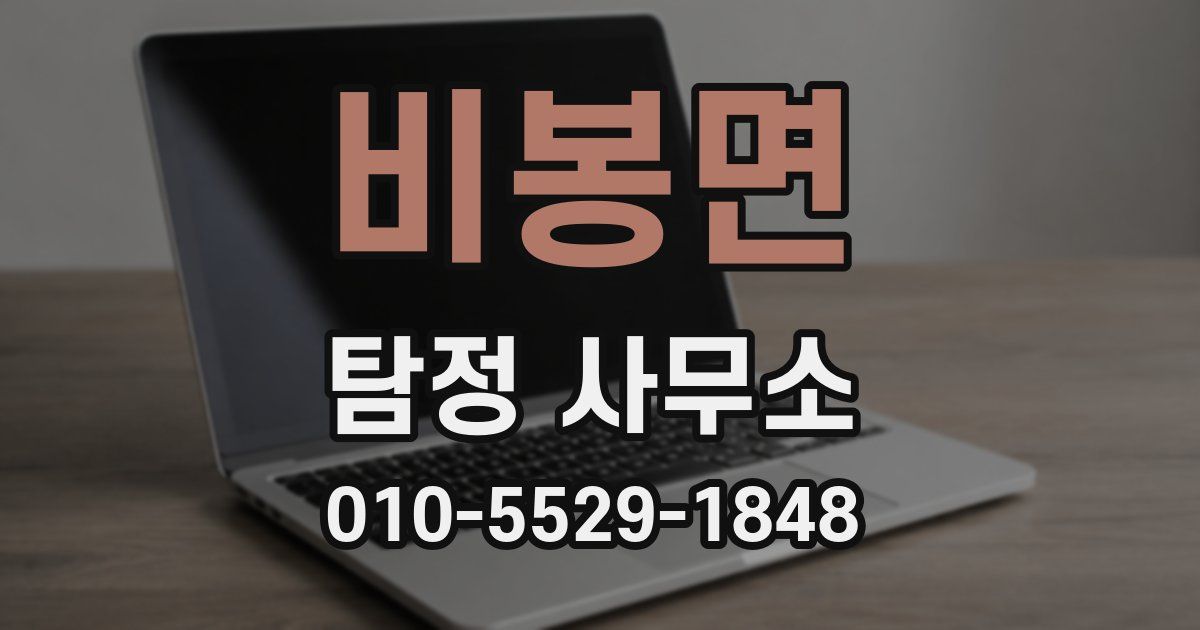 비봉면 탐정 사무소