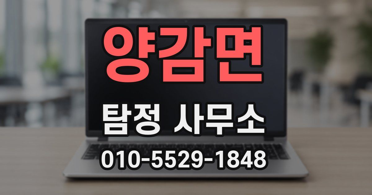 양감면 탐정 사무소