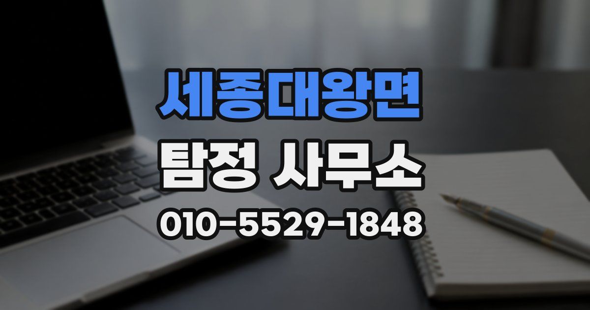 세종대왕면 탐정 사무소