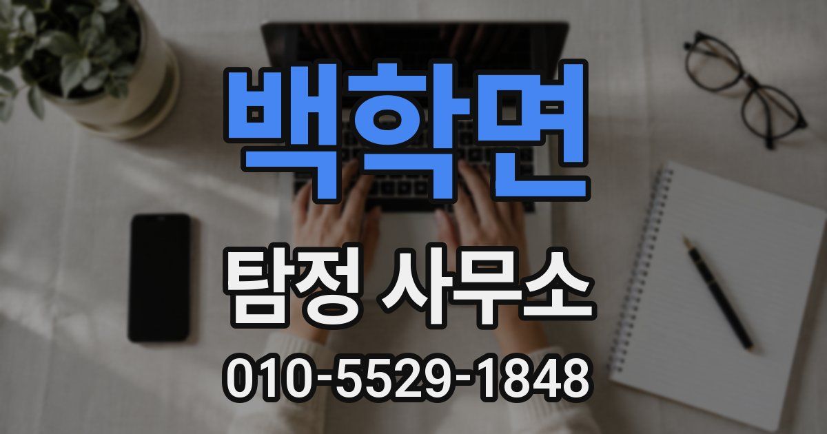 백학면 탐정 사무소