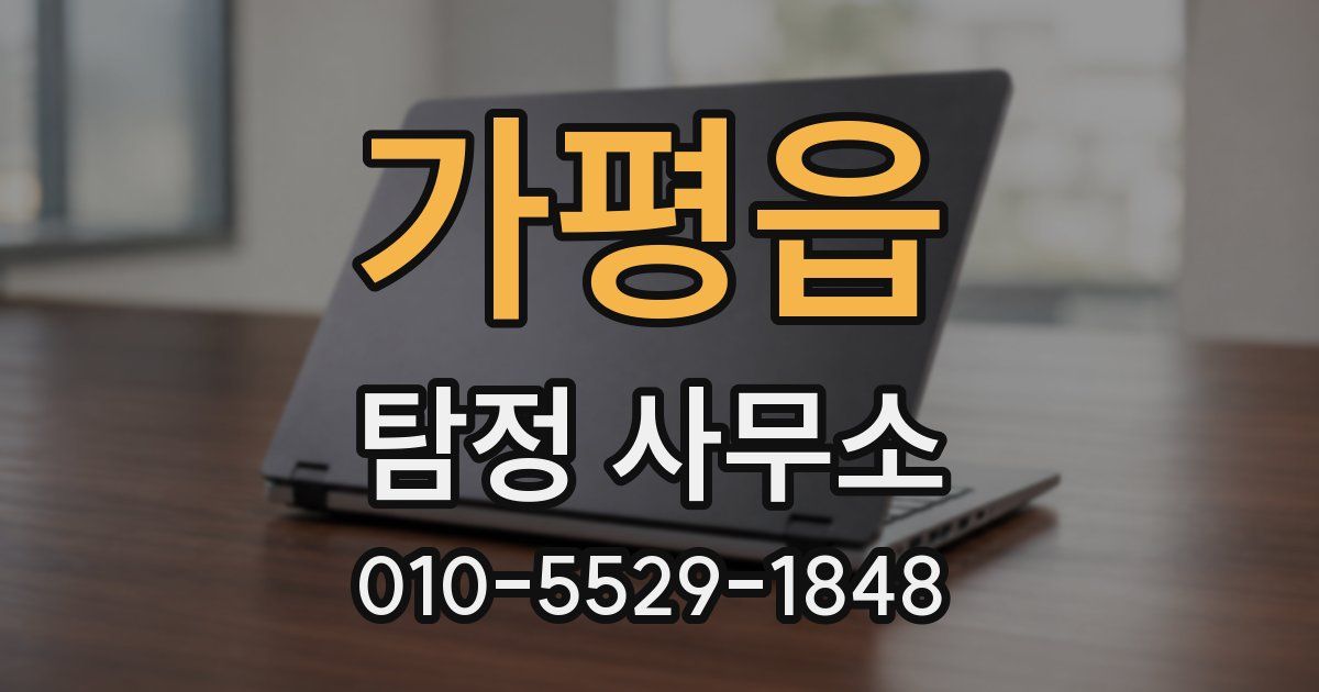 가평읍 탐정 사무소