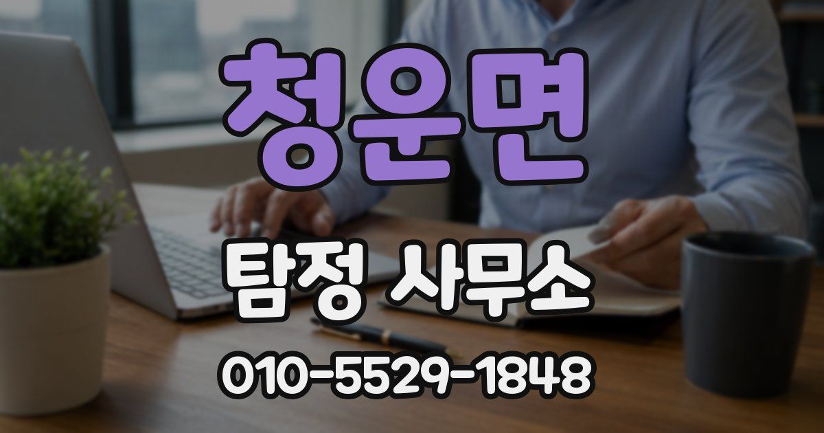 청운면 탐정 사무소