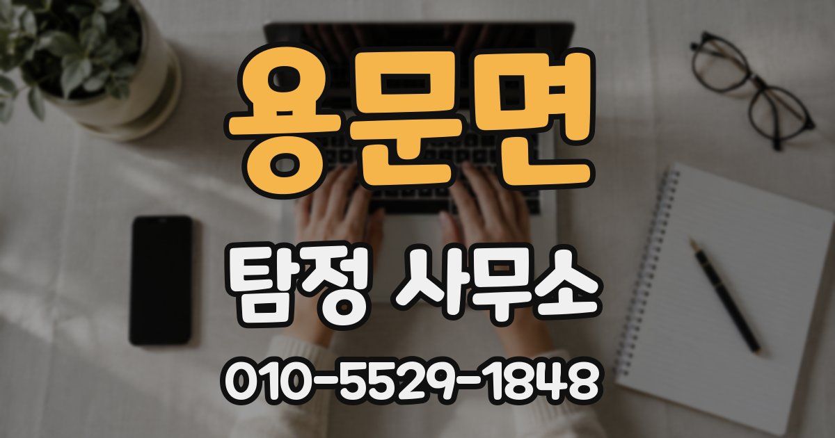 용문면 탐정 사무소
