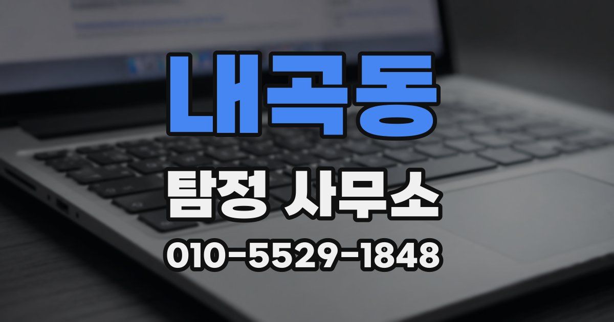내곡동 탐정 사무소