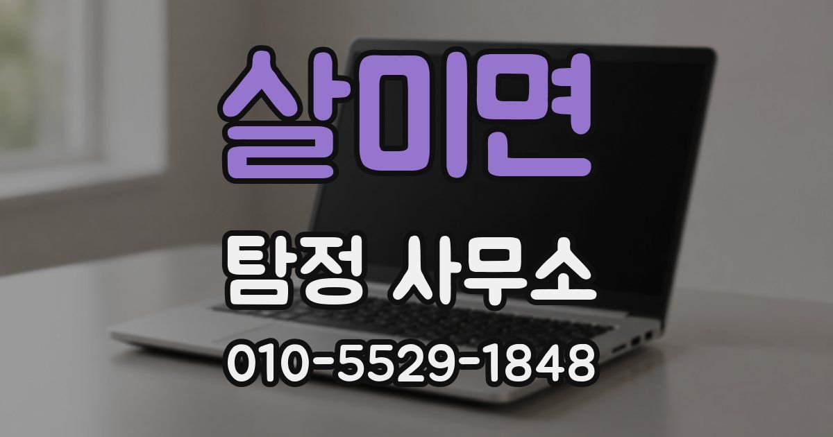 살미면 탐정 사무소