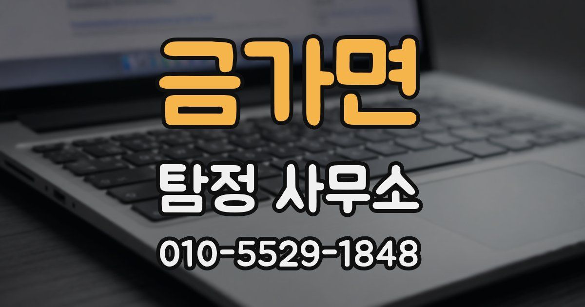 금가면 탐정 사무소