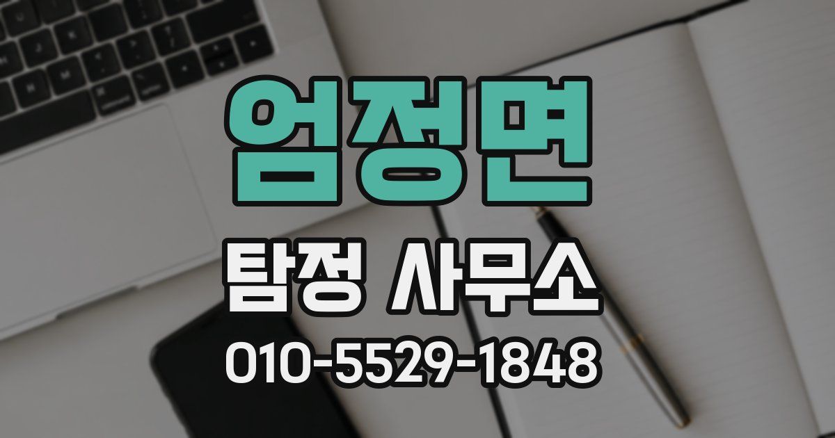 엄정면 탐정 사무소