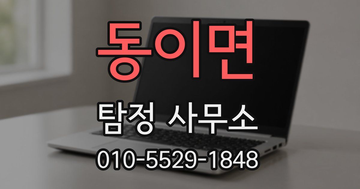 동이면 탐정 사무소