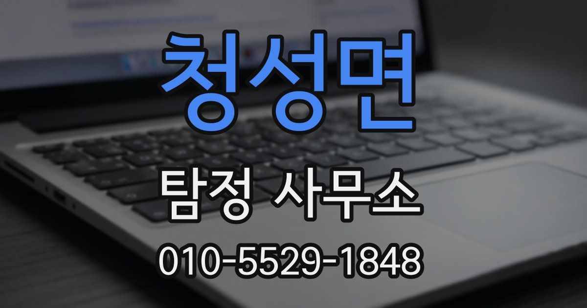 청성면 탐정 사무소