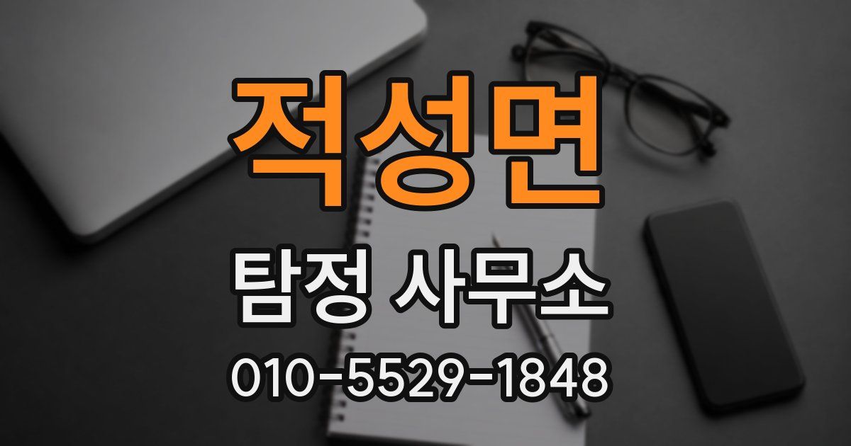 적성면 탐정 사무소