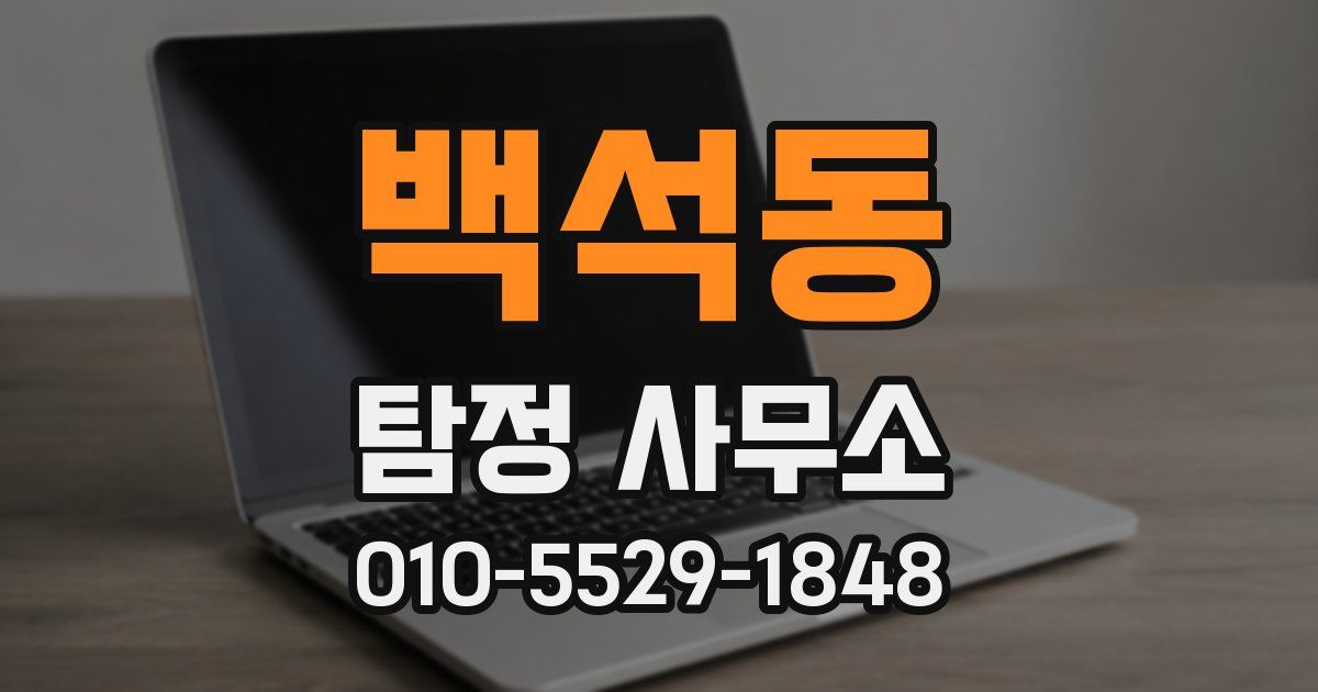 백석동 탐정 사무소