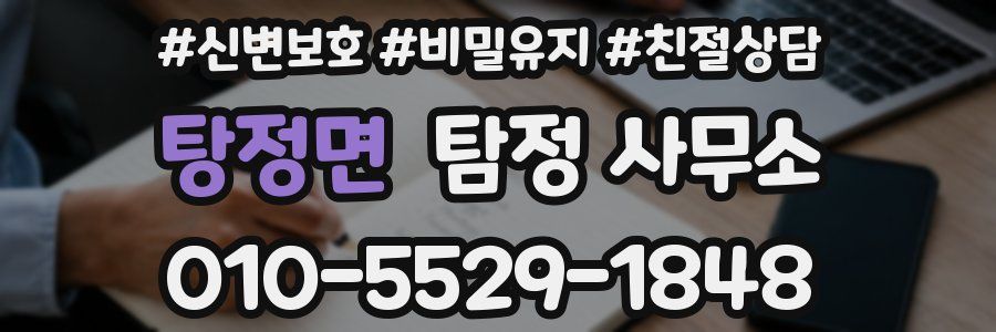 탕정면 탐정 사무소