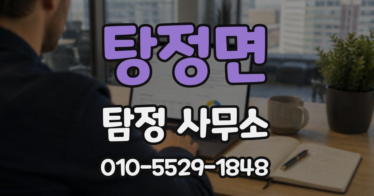 탕정면 탐정 사무소