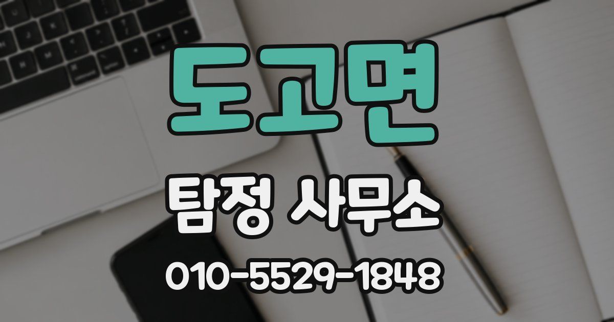 도고면 탐정 사무소