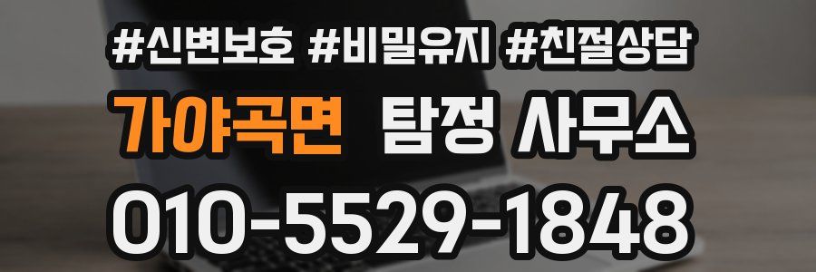 가야곡면 탐정 사무소