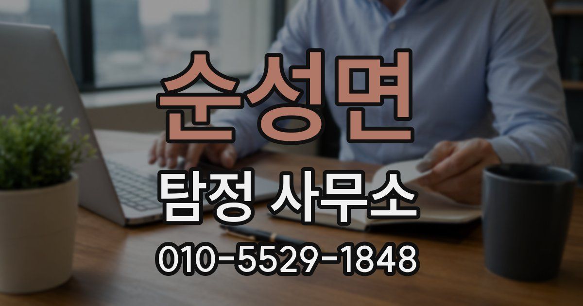 순성면 탐정 사무소