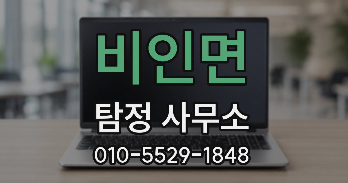 비인면 탐정 사무소
