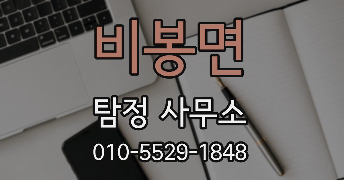 비봉면 탐정 사무소