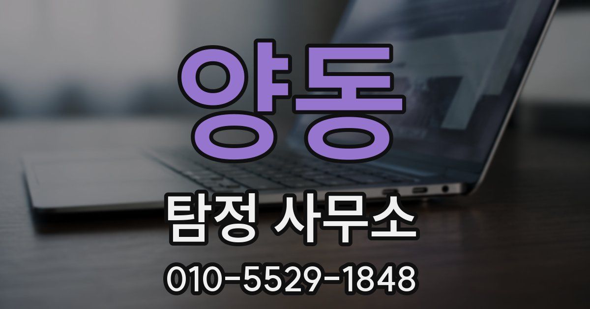 양동 탐정 사무소