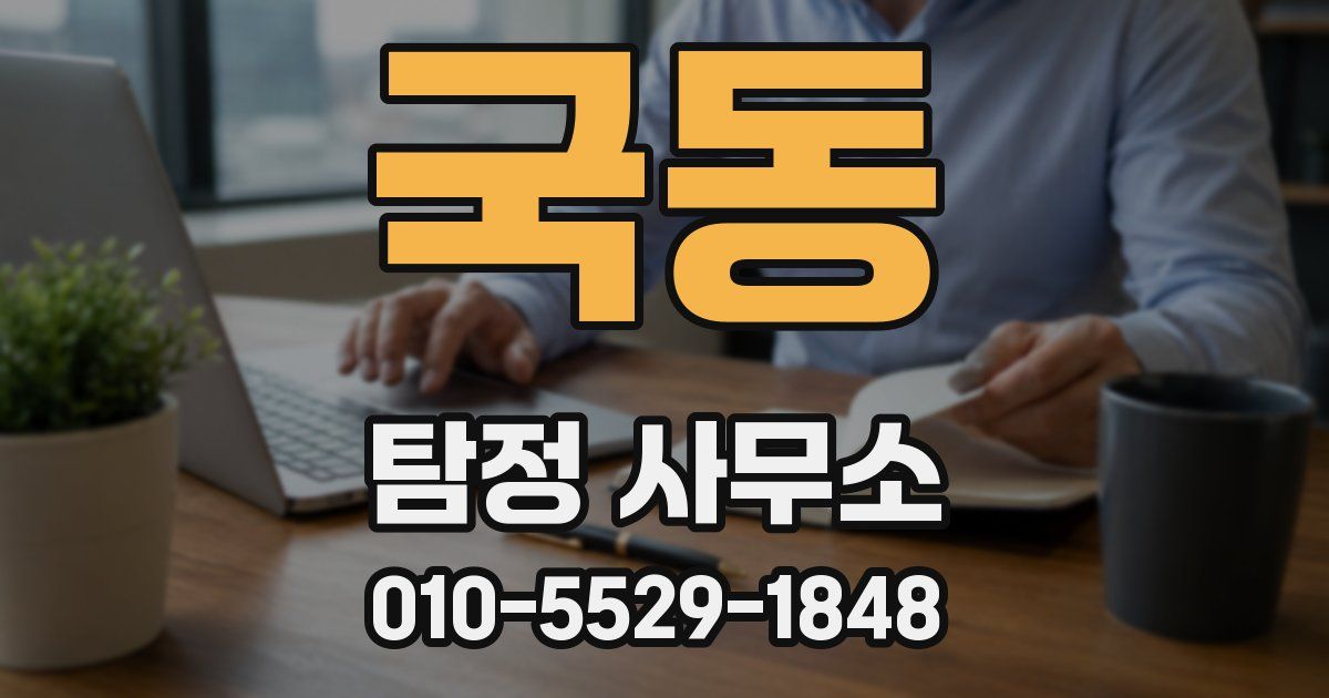 국동 탐정 사무소