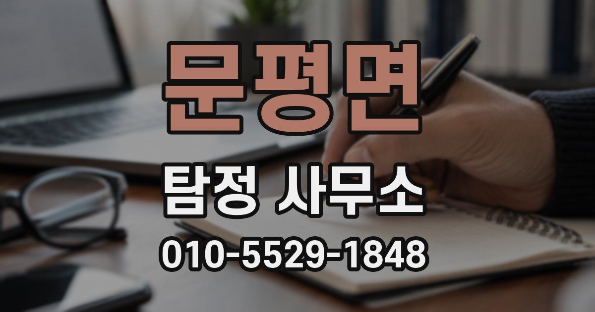 문평면 탐정 사무소