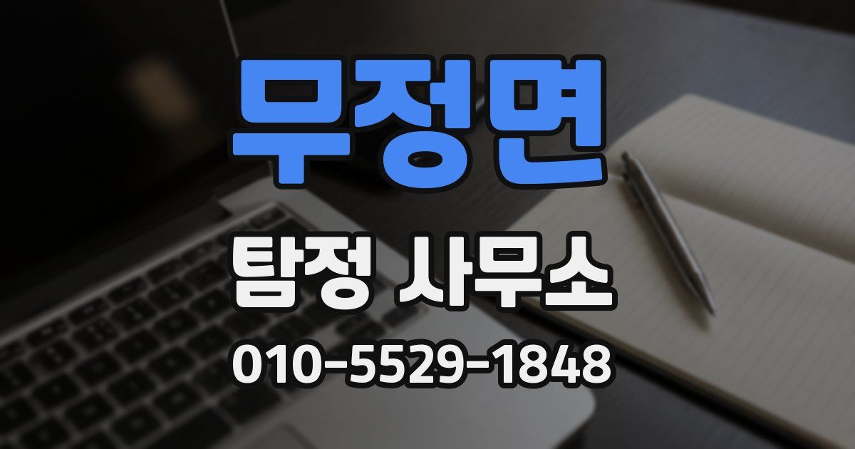 무정면 탐정 사무소