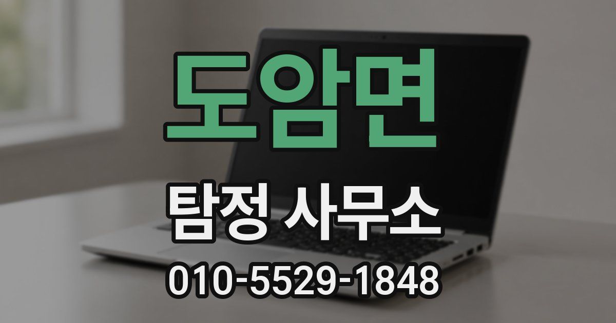 도암면 탐정 사무소