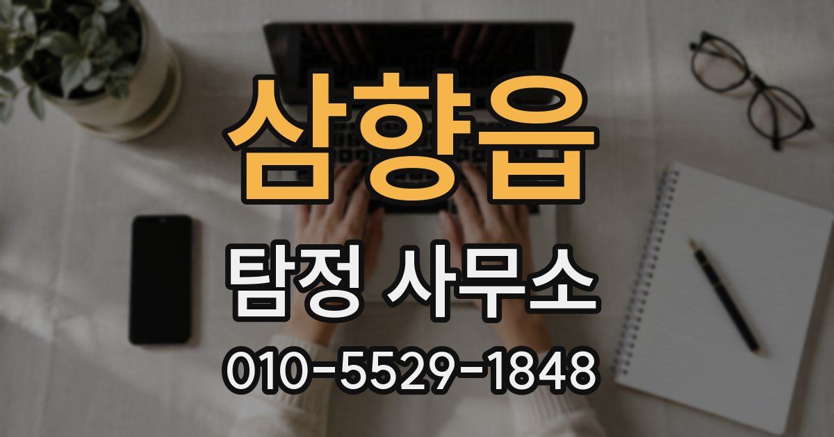 삼향읍 탐정 사무소