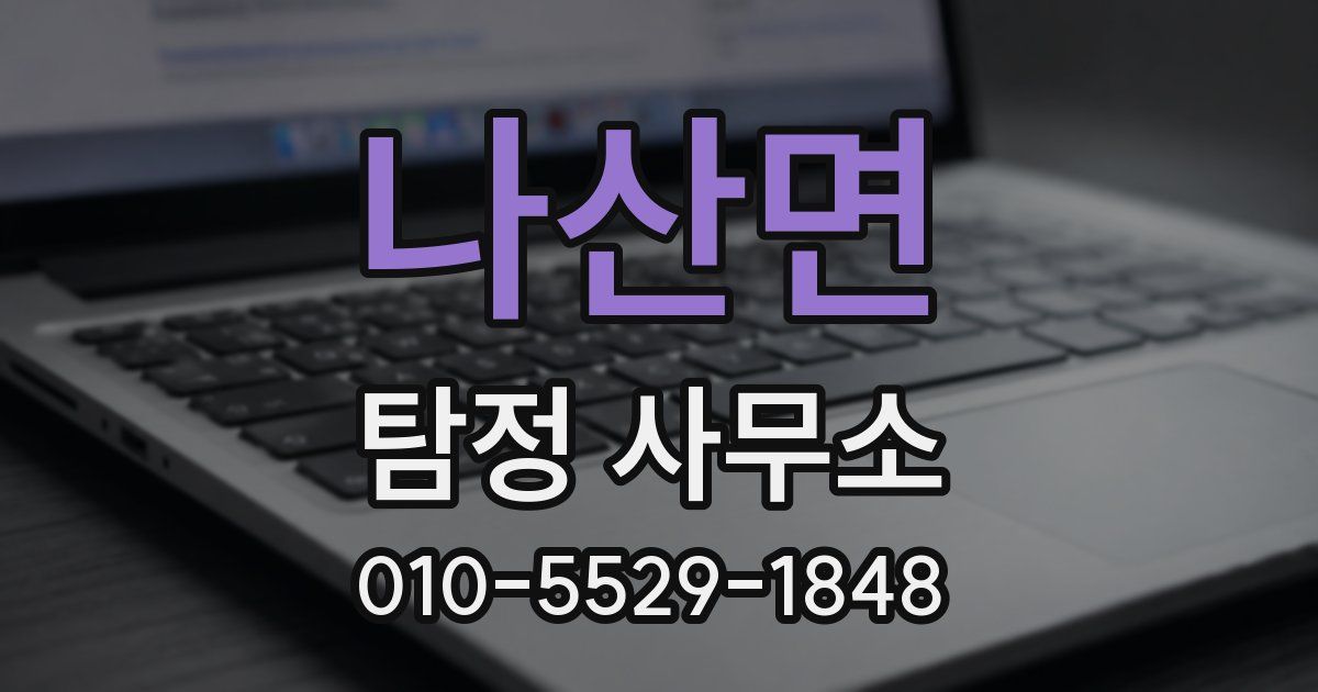 나산면 탐정 사무소