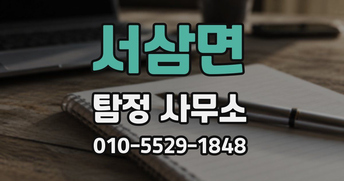 서삼면 탐정 사무소