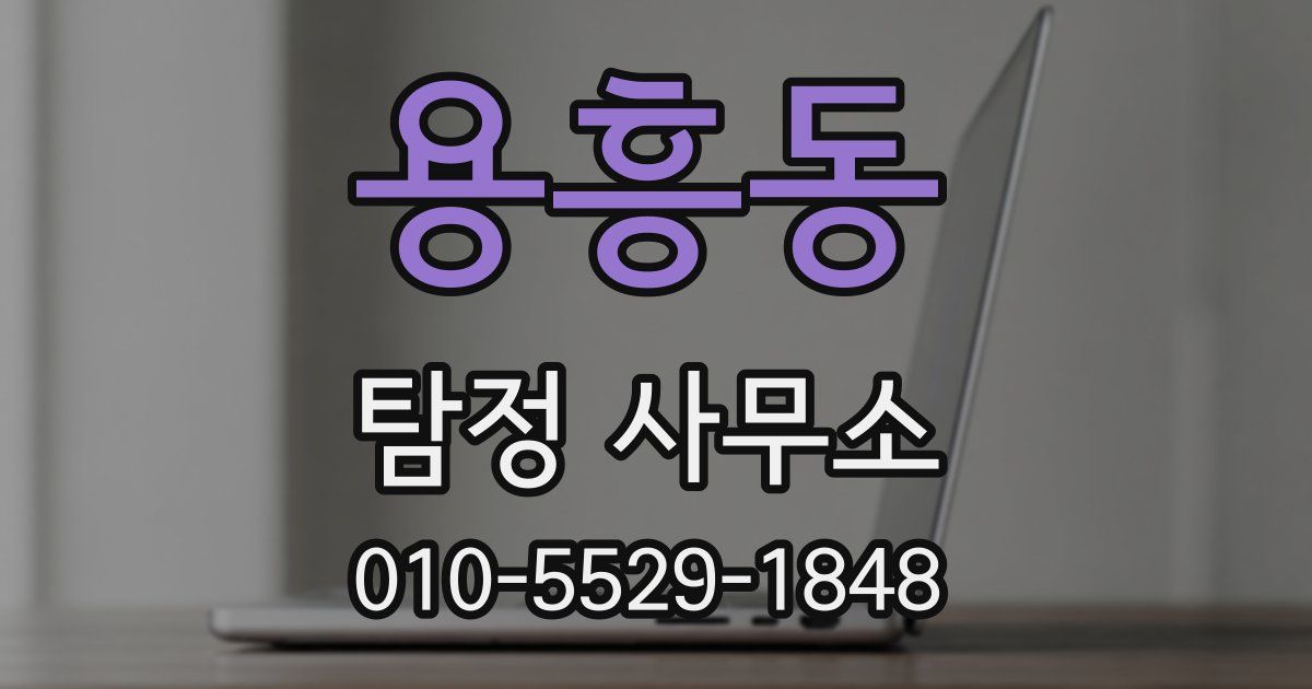 용흥동 탐정 사무소