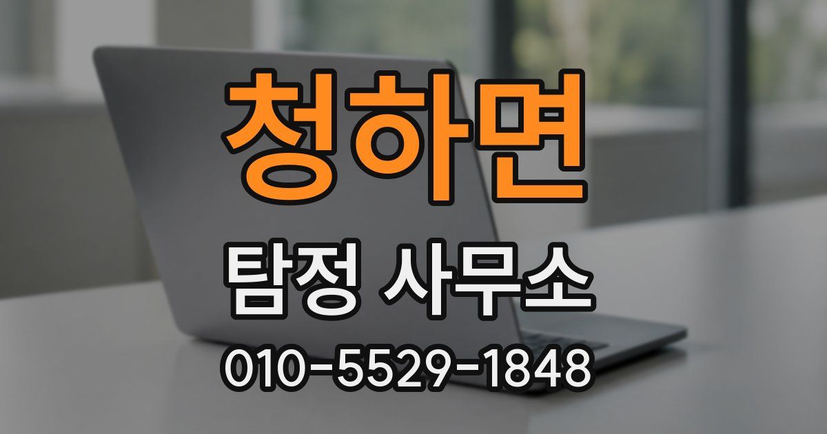 청하면 탐정 사무소