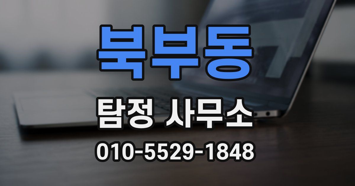 북부동 탐정 사무소