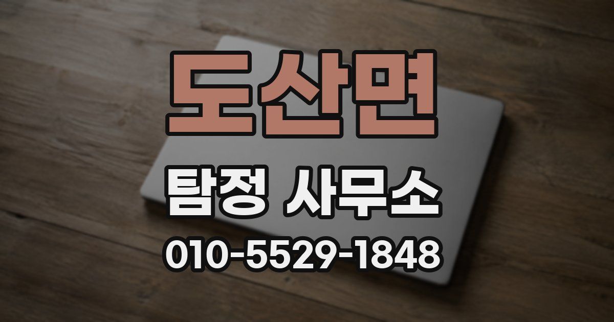 도산면 탐정 사무소