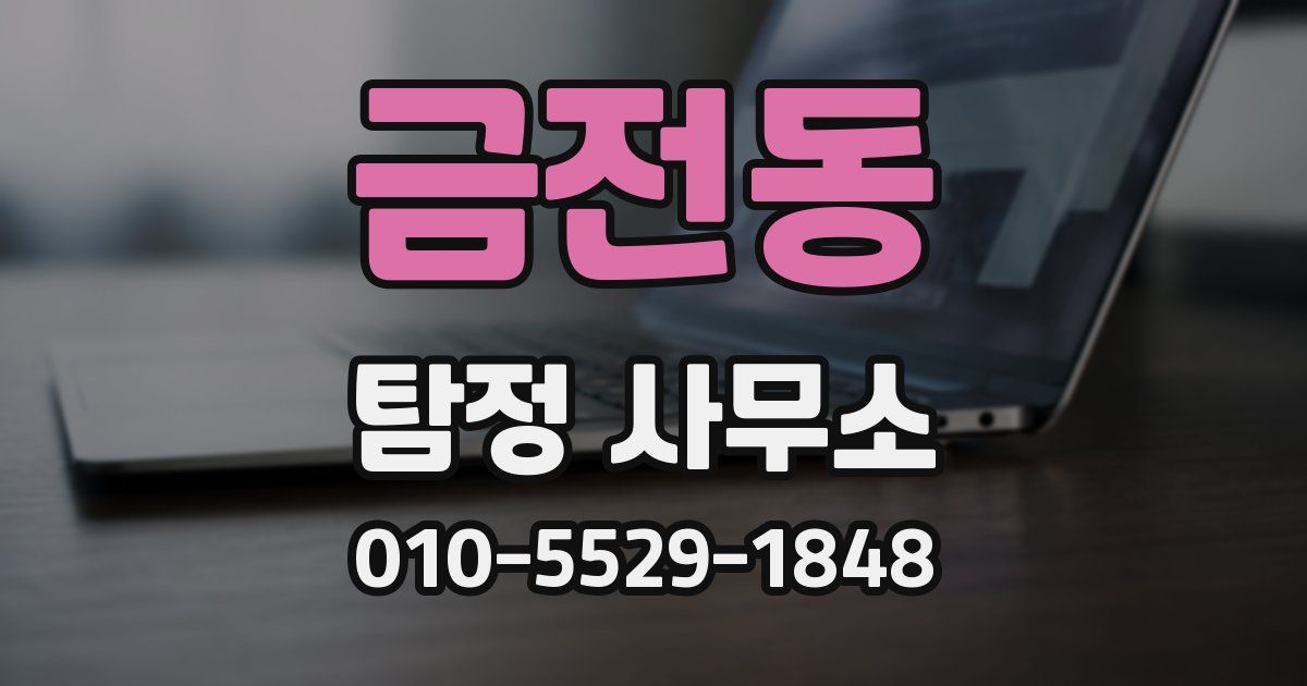금전동 탐정 사무소