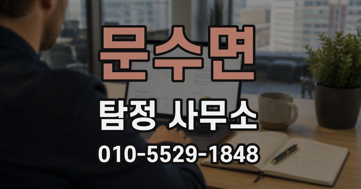 문수면 탐정 사무소