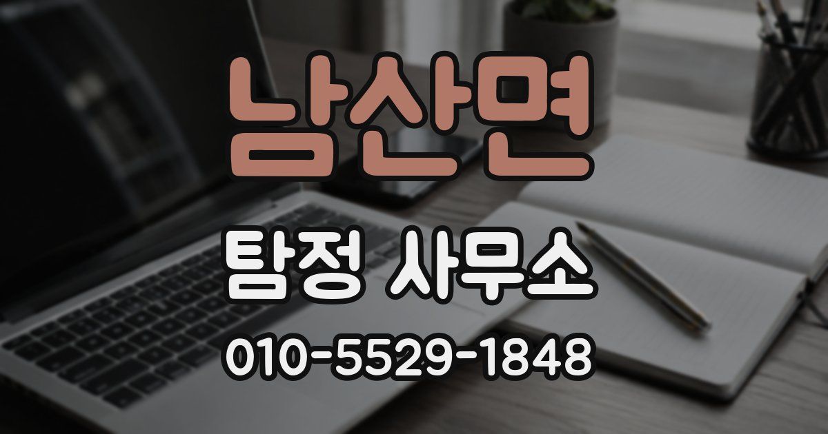 남산면 탐정 사무소