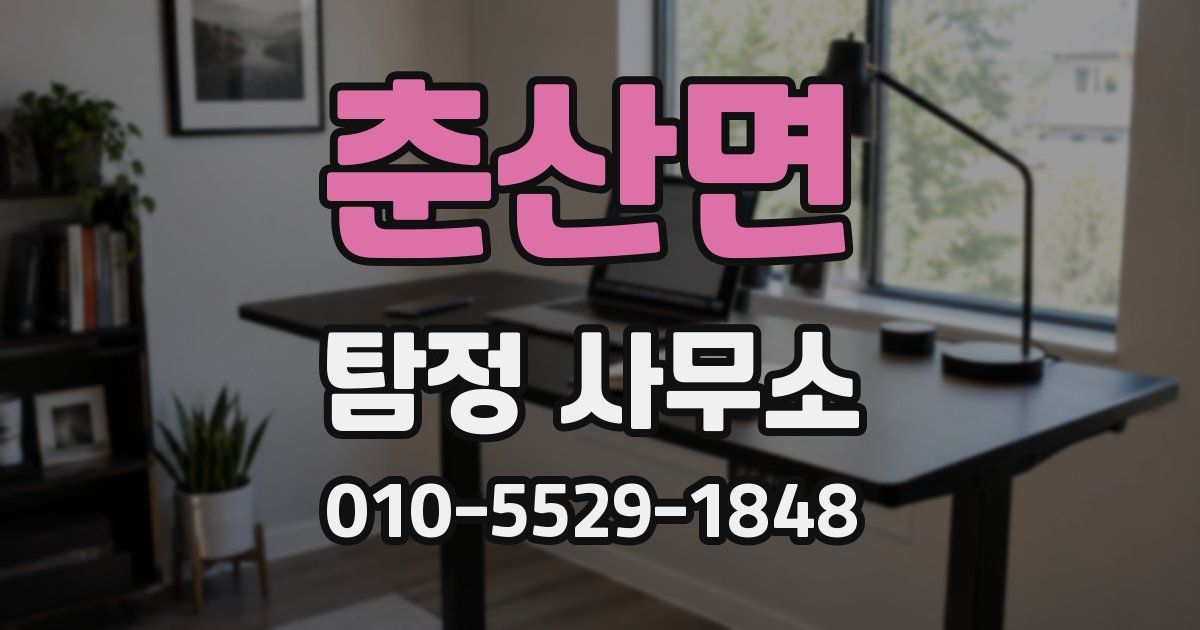 춘산면 탐정 사무소