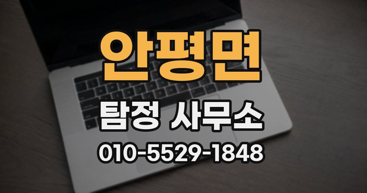 안평면 탐정 사무소