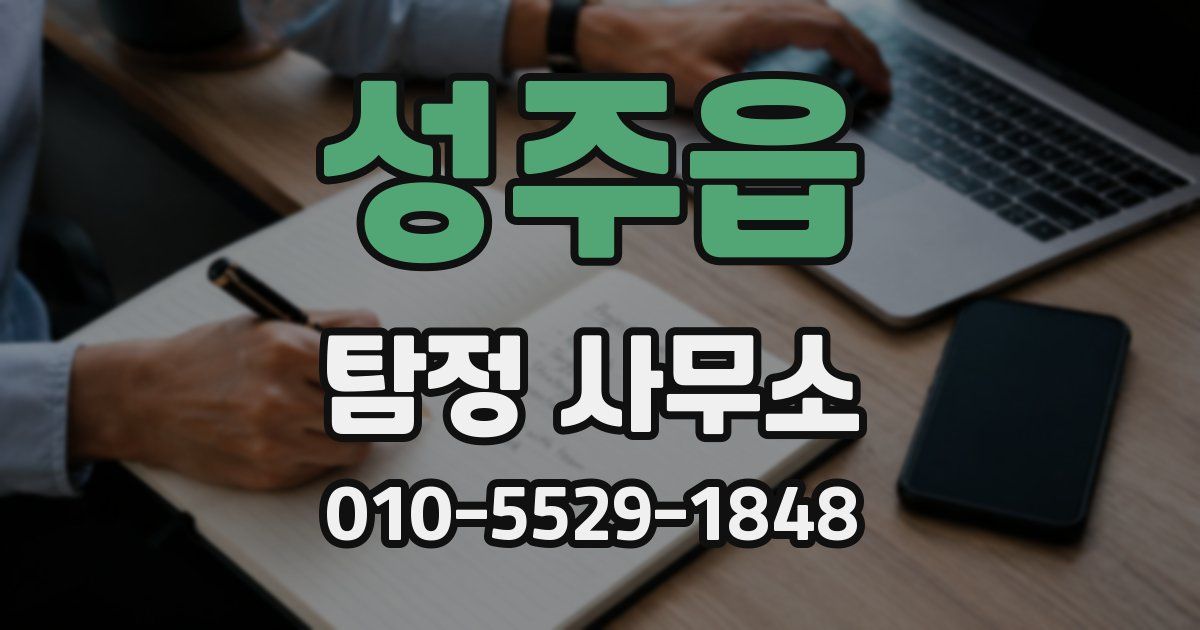 성주읍 탐정 사무소