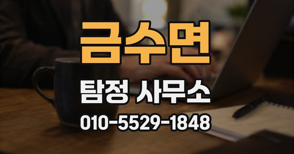 금수면 탐정 사무소