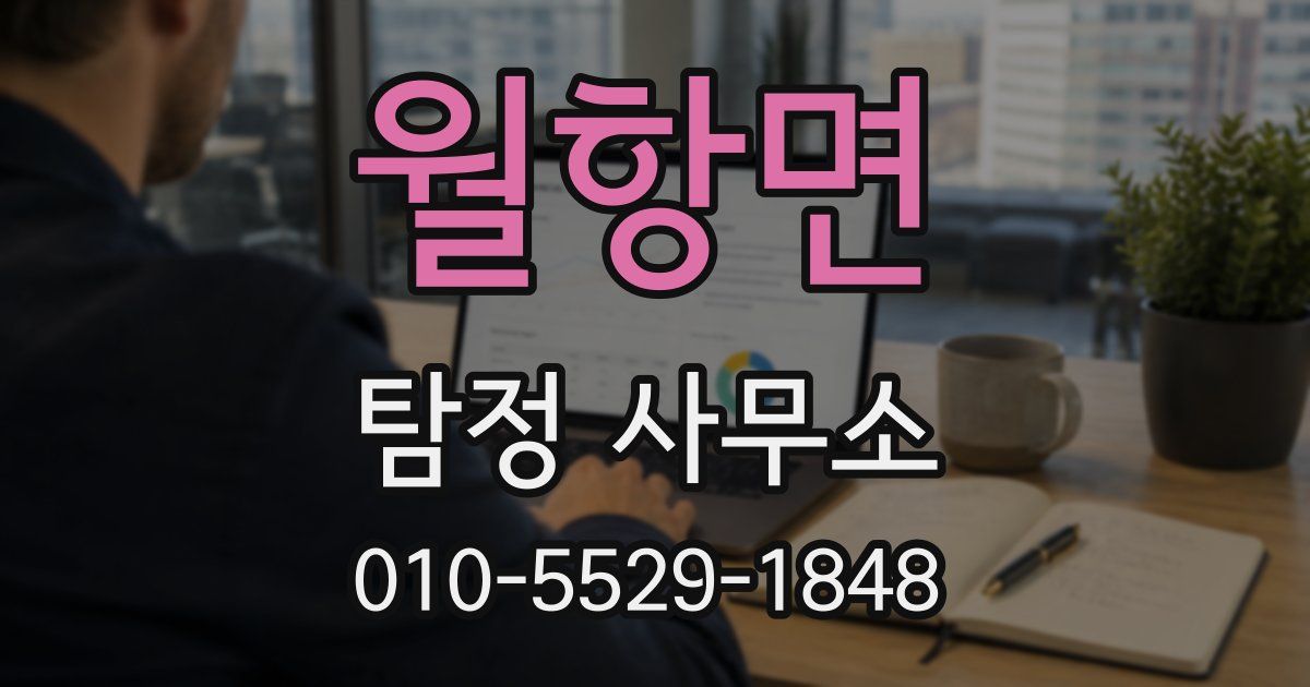 월항면 탐정 사무소