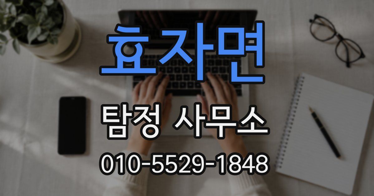 효자면 탐정 사무소
