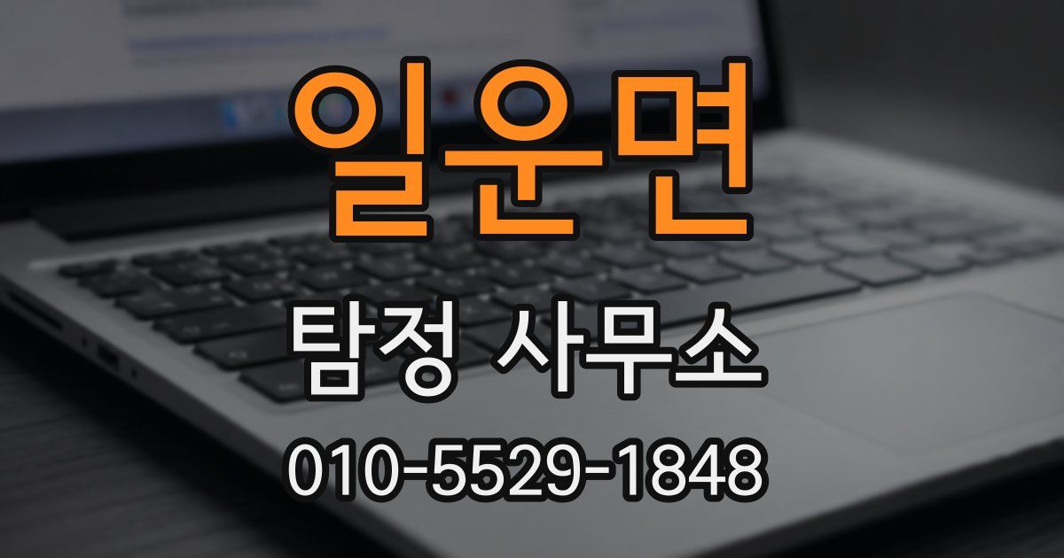일운면 탐정 사무소
