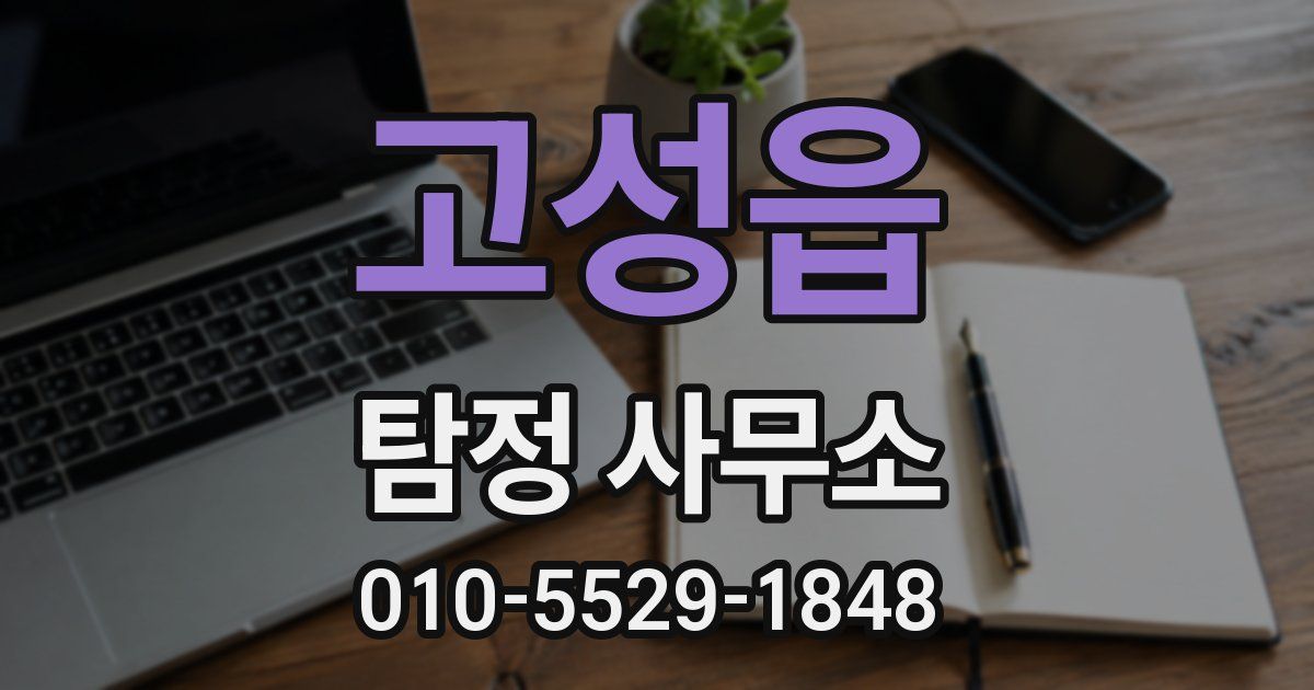 고성읍 탐정 사무소