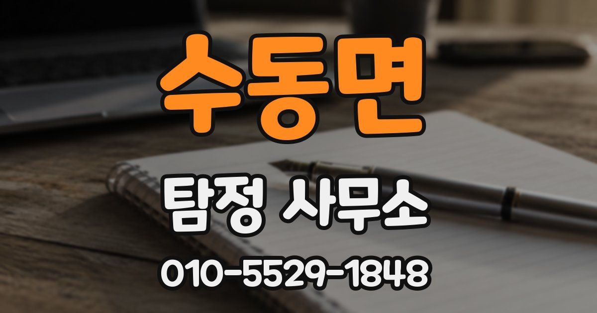 수동면 탐정 사무소