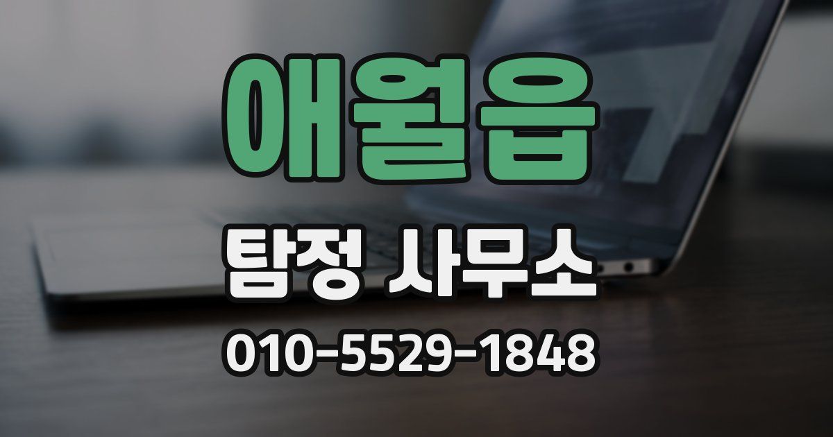애월읍 탐정 사무소