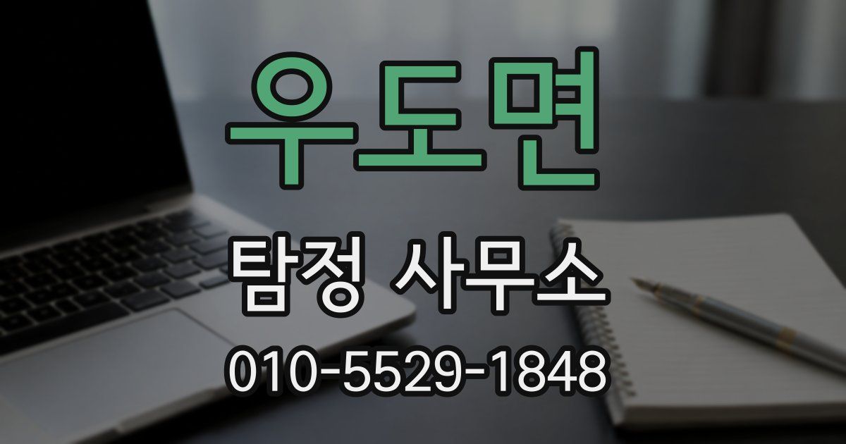 우도면 탐정 사무소
