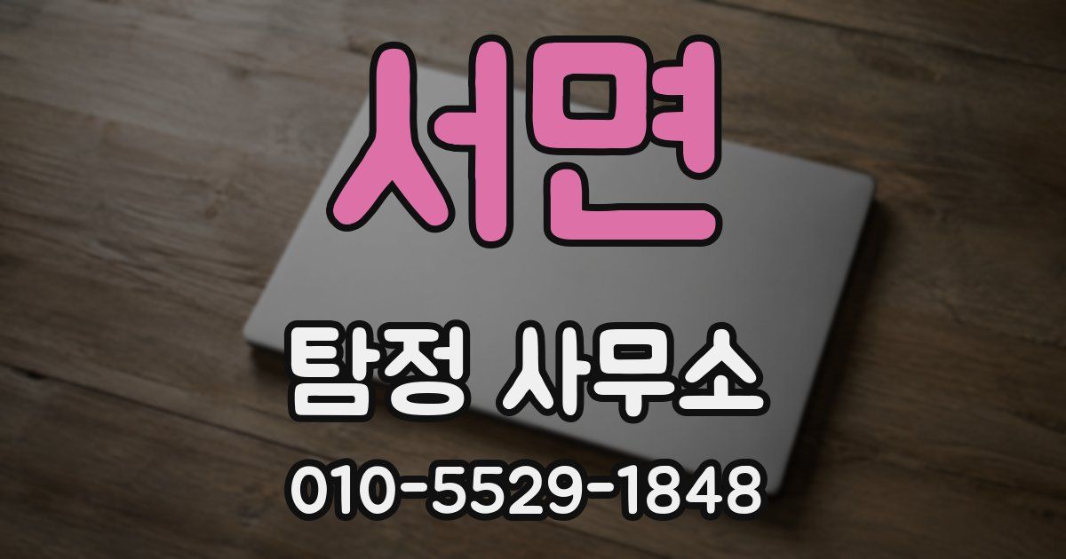서면 탐정 사무소
